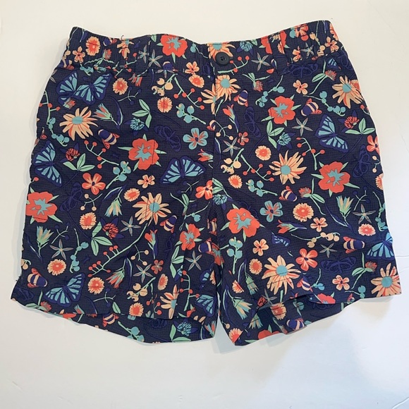 Columbia Bottoms Columbia Shorts Youth Girls Small 7 8 Blue Floral